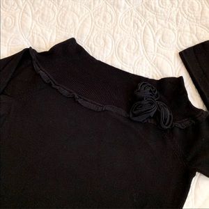 WHBM Boatneck Sweater Top NWOT